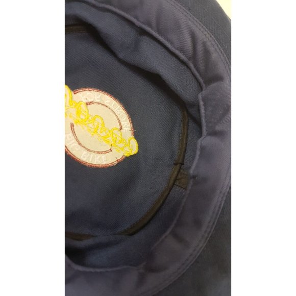 BIG BIKE FOR STROKE Unisex Blue Bucket Hat Cotton Size M/L Cycling - Picture 8 of 8
